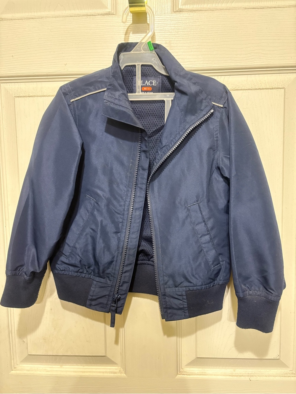 The Children's Place Navy Blue Bomber Jacket for Kids